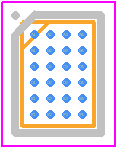 ST33KTPM2IWLBZA9 - STMicroelectronics PCB footprint - BGA - BGA - WLCSP24