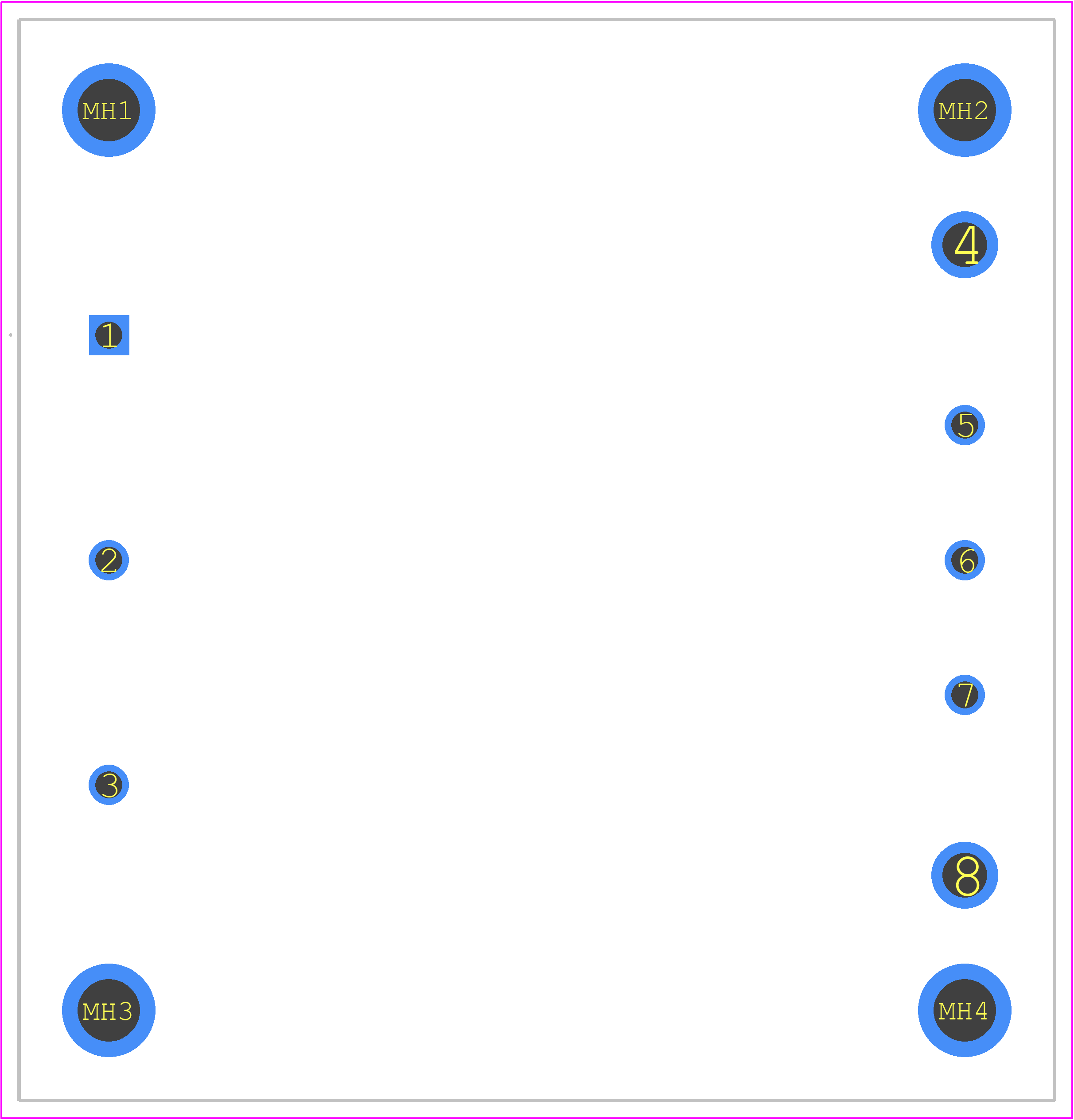 DHS250B12-T - Cosel PCB footprint - Other - Other - DHS250B12-T-1