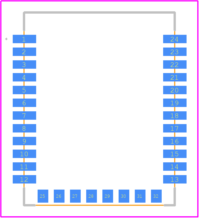 W58 - SIMCOM PCB footprint - Other - Other - W58-3