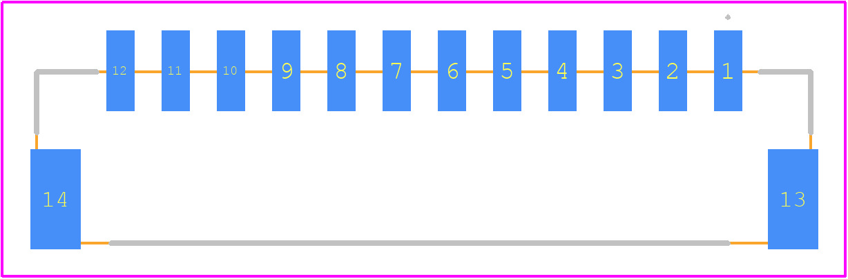 G861121111T1HR - Amphenol PCB footprint - Other - Other - G861121111T1HR-5