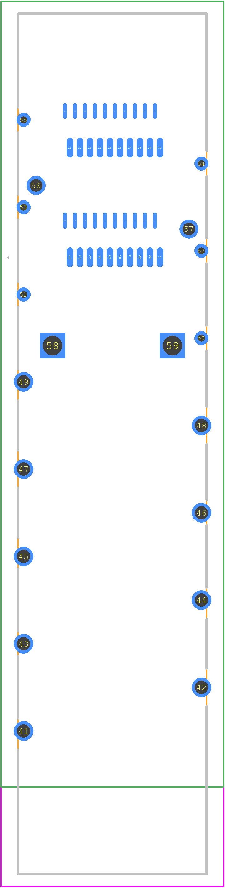 2466092-1 - TE Connectivity PCB footprint - Other - Other - 2466092-1-5