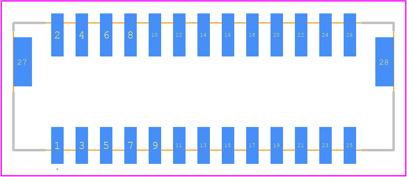 220205-2671 - Molex PCB footprint - Other - Other - 220205-2671-1