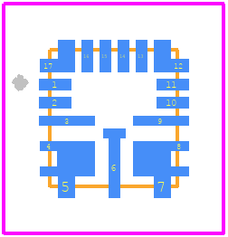 ADPL12005AFOB+T - Analog Devices PCB footprint - Other - Other - F173A3F+2F