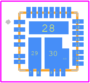 SIC472ED-T1-GE3 - Vishay PCB footprint - Other - Other - SIC463ED-T1-GE3-4