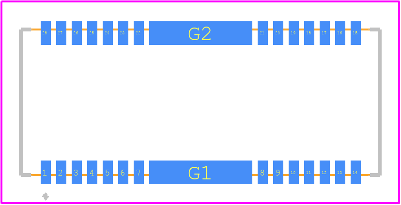 BD6237FM-E2 - ROHM Semiconductor PCB footprint - Other - Other - HSOP-M28_2021