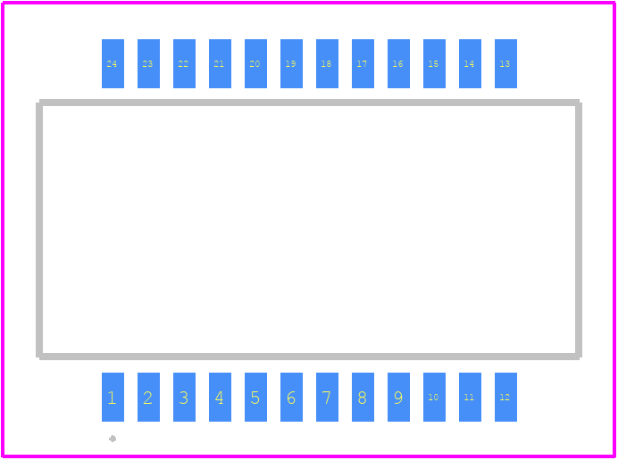 HXB6020HLT - Yageo Group PCB footprint - Other - Other - 24-SMD