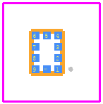 BGSX22G5A10E6327XTSA1 - Infineon PCB footprint - Other - Other - BGSX22G5A10E6327XTSA1-1