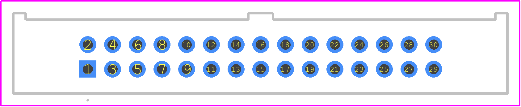 ETMM-115-02-F-D-TH - SAMTEC PCB footprint - Other - Other - ETMM-115-02-F-D-TH-2
