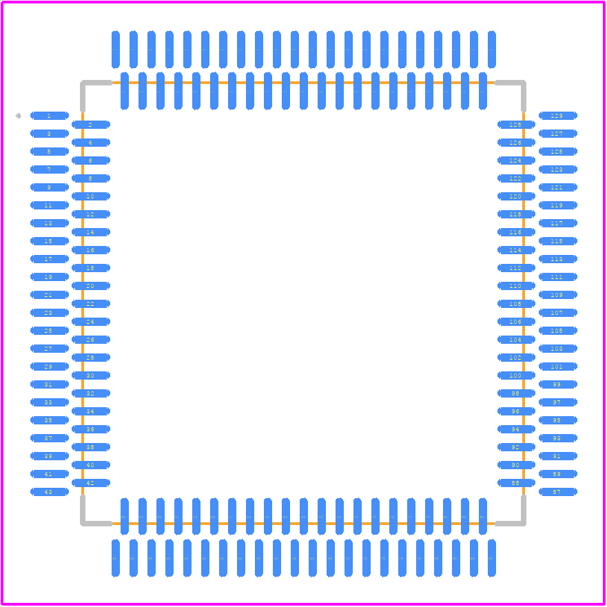 MCXN946VPBT - NXP PCB footprint - Other - Other - SOT1940-1_2025-1.1