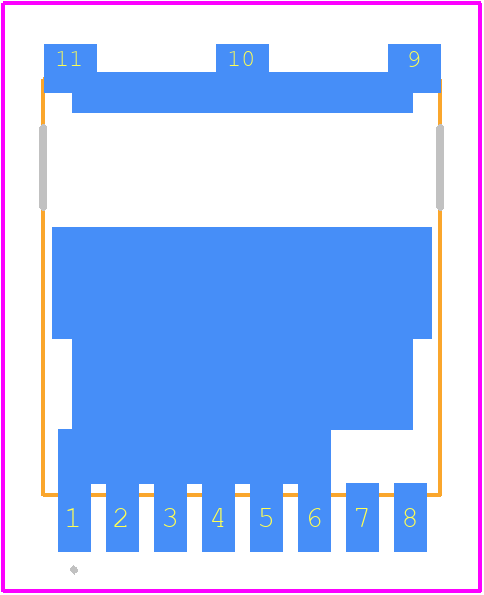 INN650TA30AH - Innoscience PCB footprint - Other - Other - TOLL