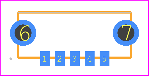 2-2496750-5 - TE Connectivity PCB footprint - Other - Other - 2-2496750-5