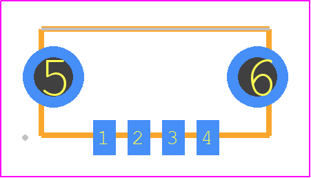 6-2496750-4 - TE Connectivity PCB footprint - Other - Other - 6-2496750-4