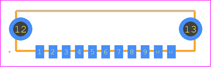 7-2496750-1 - TE Connectivity PCB footprint - Other - Other - 7-2496750-1