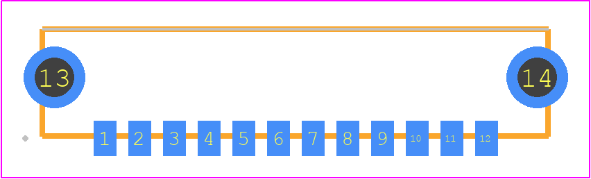 7-2496750-2 - TE Connectivity PCB footprint - Other - Other - 7-2496750-2