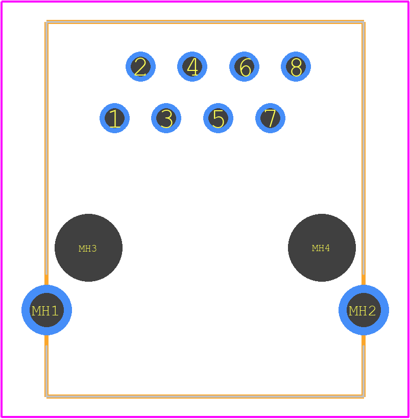 DS1125-S80BP - Connfly PCB footprint - Other - Other - DS1125-S80BP-2