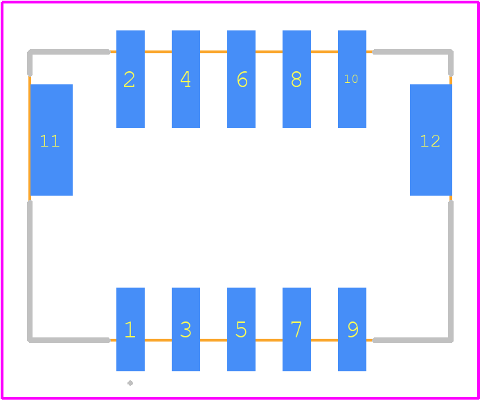 220205-1071 - Molex PCB footprint - Other - Other - 220205-1071-3