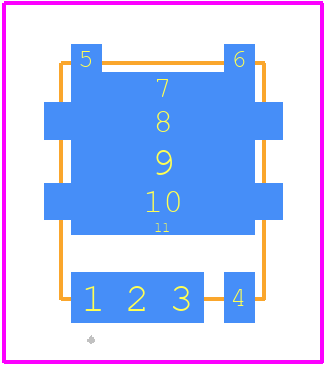 NVMFS5C450NWFET1G - onsemi PCB footprint - Other - Other - DFNW5 5x6,  FULL−CUT SO8FL WF CASE 507BD ISSUE O