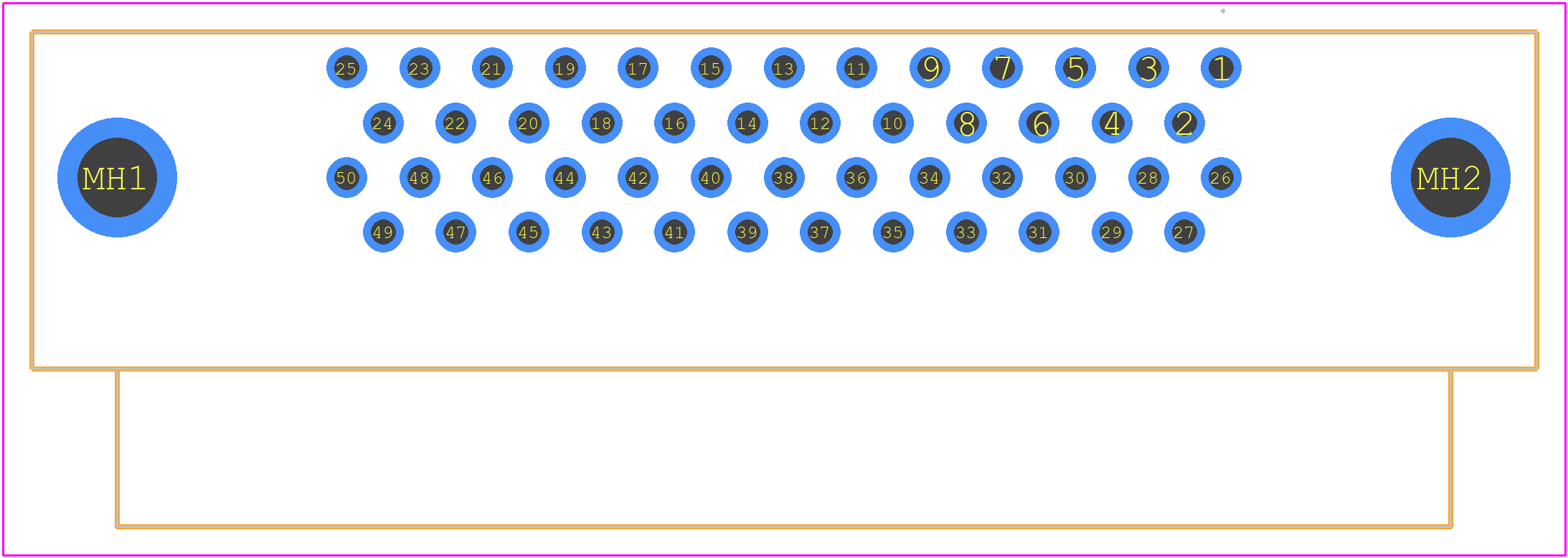 749084-5 - TE Connectivity PCB footprint - Other - Other - 749084-5-2