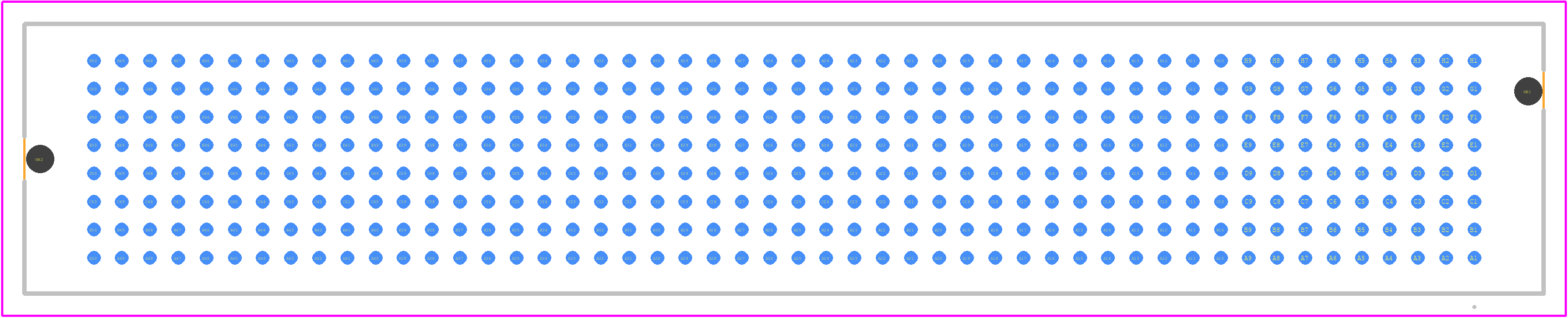 ASP-232974-01 - SAMTEC PCB footprint - Other - Other - ASP-232974-01-2