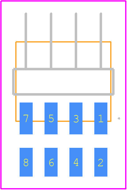 MMT-104-02-F-DH-P - SAMTEC PCB footprint - Other - Other - MMT-104-02-F-DH-P-1
