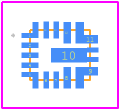 RTQ2838AN-TB - RICHTEK PCB footprint - Other - Other - W-Type 14L QFN 3x2.5 Package (FC