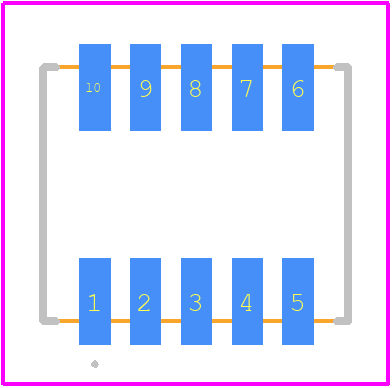 MCA1-85L+ - Mini-Circuits PCB footprint - Other - Other - DZ885_2025-1.1