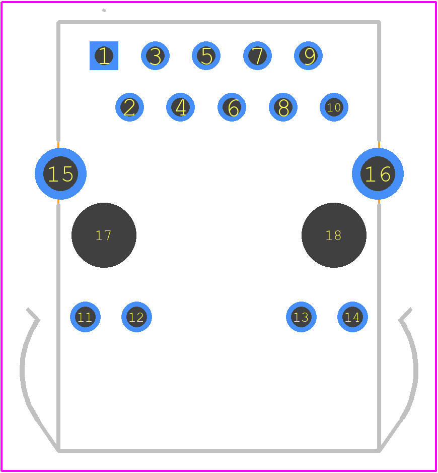 TMJG4813-8KGDNL4 - Taoglas PCB footprint - Other - Other - TMJG4813-8KGDNL4-1