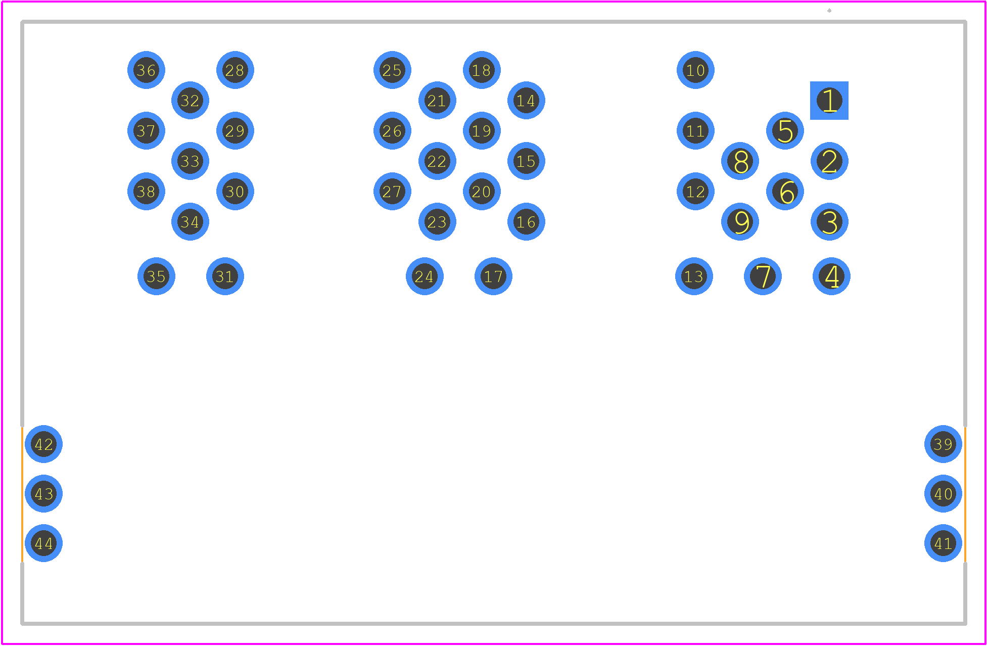 4C2390-000 - Tokairika PCB footprint - Other - Other - 4C2390-000-5