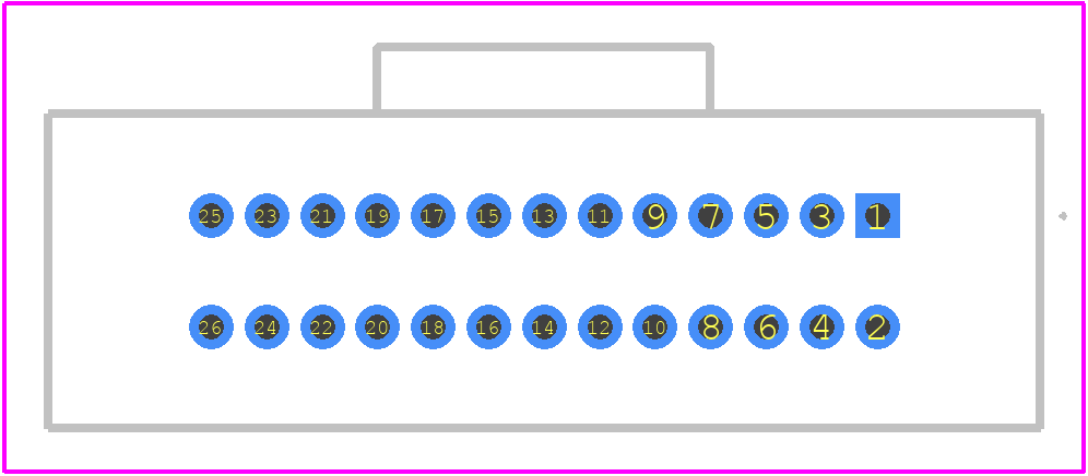 8-104068-2 - TE Connectivity PCB footprint - Other - Other - 8-104068-2-4