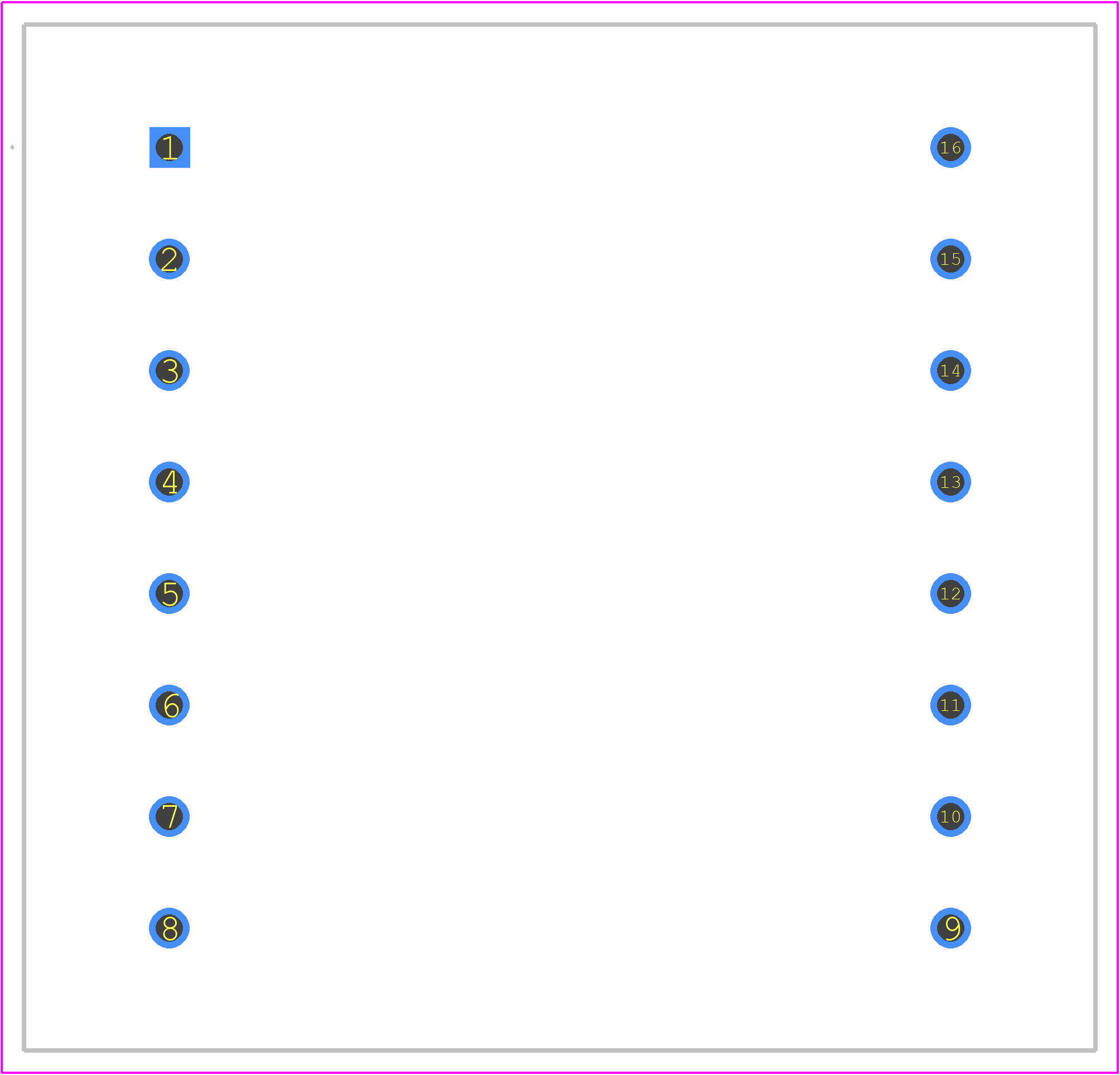 SLLC-ETD44-48 - BelFuse PCB footprint - Other - Other - 48 x 46 x 27.5mm