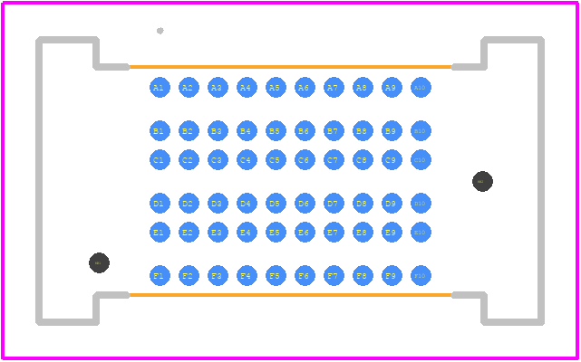 SEAF8-10-05.0-S-06-3 - SAMTEC PCB footprint - Other - Other - SEAF8-10-05.0-S-06-3-2