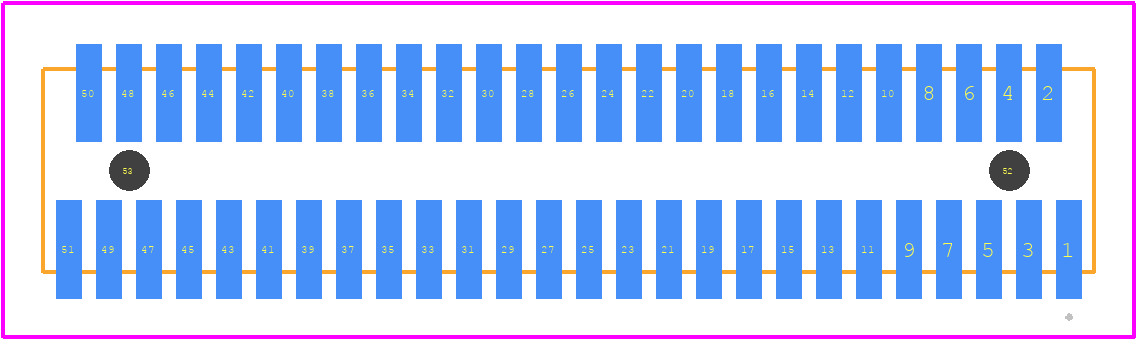 BKT-151-03-L-V-A - SAMTEC PCB footprint - Other - Other - BKT-151-03-L-V-A-2