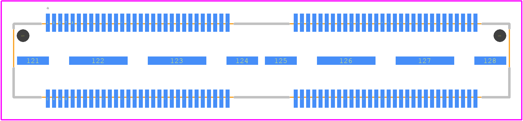 QTH-060-06-L-D-A - SAMTEC PCB footprint - Other - Other - QTH-060-06-L-D-A-1