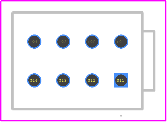 LPHS-02-00-L-VP1 - SAMTEC PCB footprint - Other - Other - LPHS-02-00-L-VP1-1