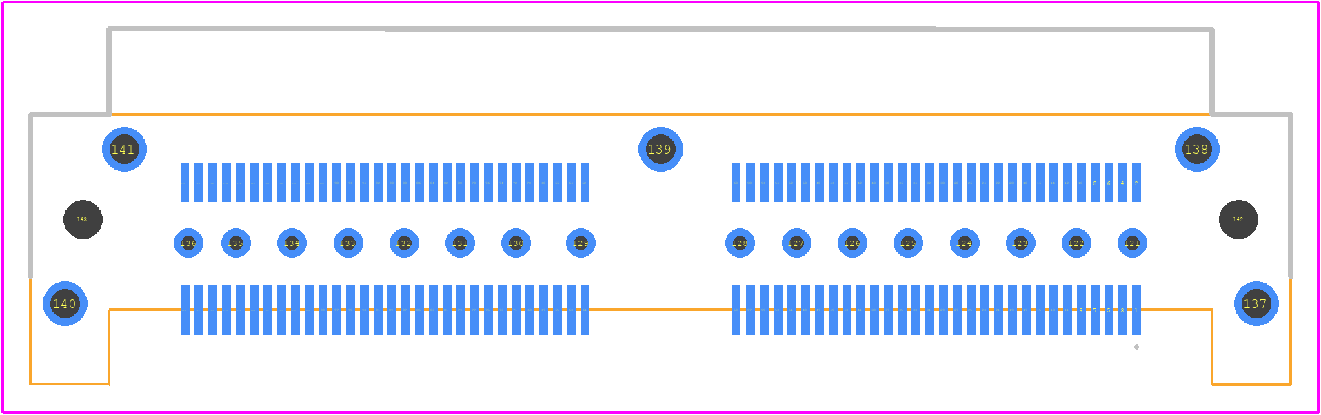 QTH-060-01-F-D-RA - SAMTEC PCB footprint - Other - Other - QTH-060-01-F-D-RA-1