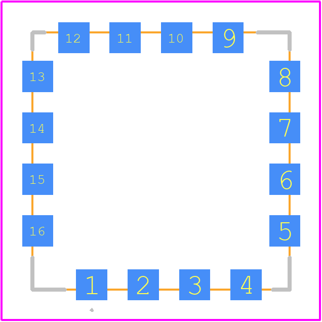 ROS-1000V+ - Mini-Circuits PCB footprint - Other - Other - CK605_2025-1.3