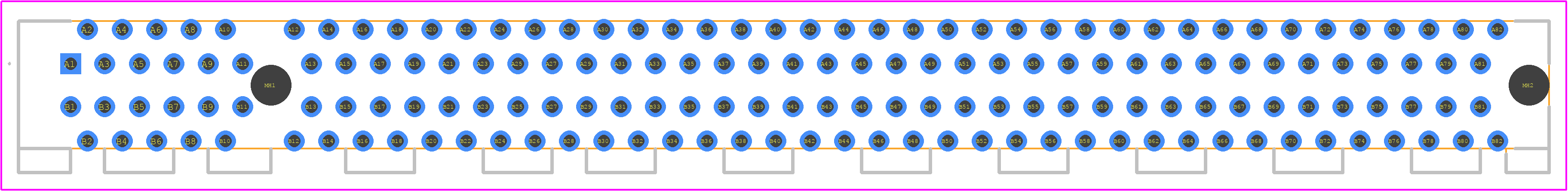 2041238-3 - TE Connectivity PCB footprint - Other - Other - 2041238-3-2