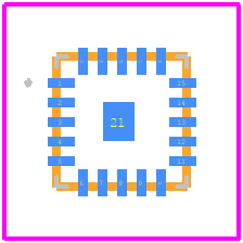 TPS568230RJET - Texas Instruments PCB footprint - Other - Other - RJE0020A