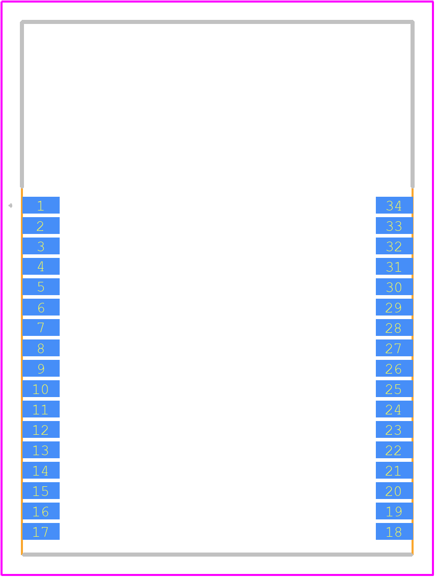 MS01SF1-1Y33AIR SAMPLE - MINEW PCB footprint - Other - Other - MS01SF1-1Y33AIR SAMPLE-3