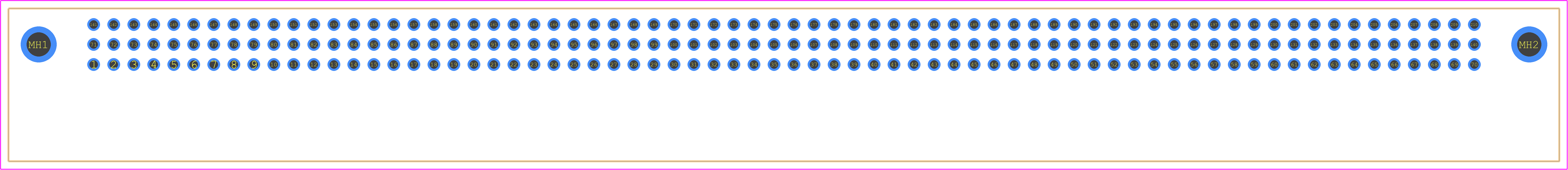 1-532431-1 - TE Connectivity PCB footprint - Other - Other - 1-532431-1-3