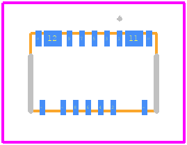 FH80BA-10S2A-0.15SHW(01) - Hirose PCB footprint - Other - Other - FH80BA-10S2A-0.15SHW(01)-5