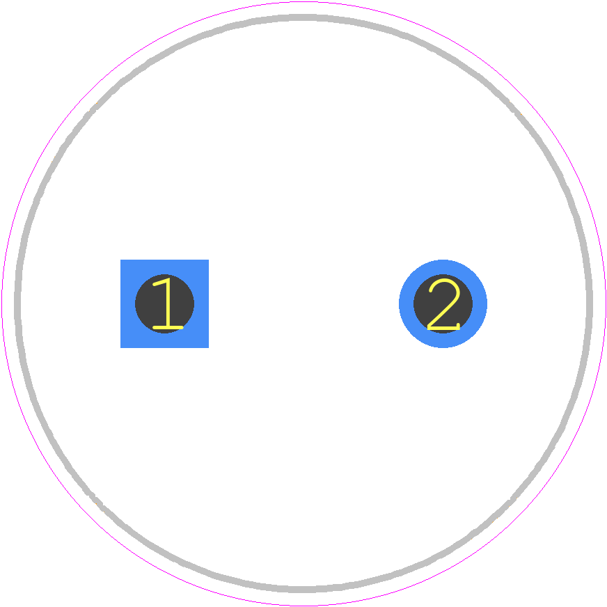 LGU2C391MELY - Nichicon PCB footprint - Capacitor, Polarized Radial Diameter - Capacitor, Polarized Radial Diameter - 20*30-2025