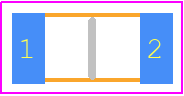 TLRZ2BTTD - KOA Speer PCB footprint - Resistor Chip - Resistor Chip - TLRZ2BTTD