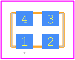 XTAL-OSC KC5032C30.0000CM0E00 - Kyocera AVX PCB footprint - Other - Other - XTAL-OSC KC5032C30.0000CM0E00-2