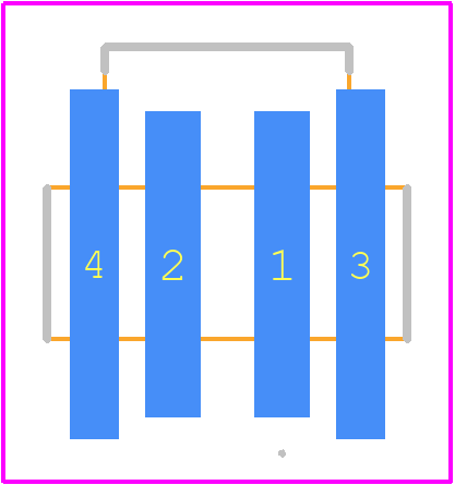 1054311702 - Molex PCB footprint - Other - Other - 1054311702-2