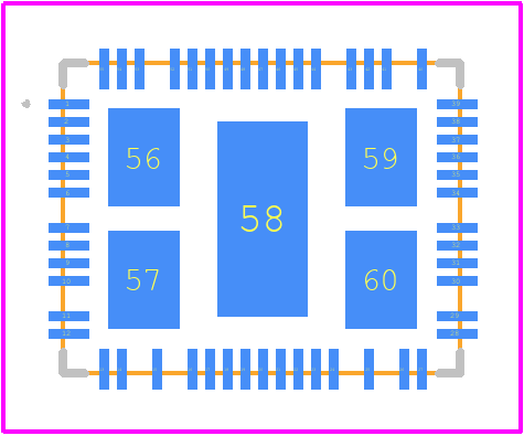 STSPIN9P24TR - STMicroelectronics PCB footprint - Other - Other - VFQFPN 9x7x1.0 mm 55L  pitch 0.4