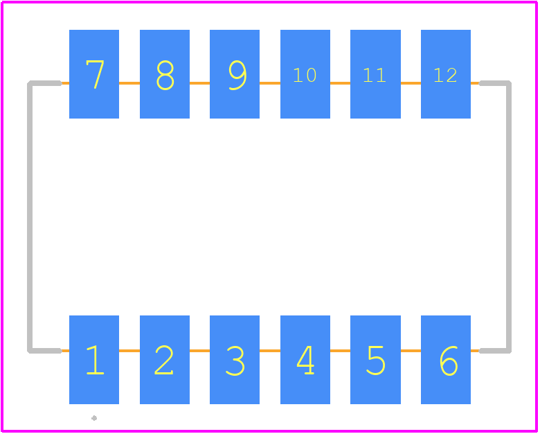76HPSB06GWRT - Grayhill PCB footprint - Other - Other - 76HPSB06GWRT-1