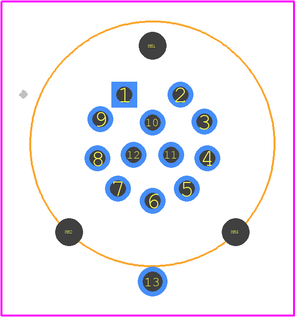 1442052 - Phoenix Contact PCB footprint - Other - Other - 1442052
