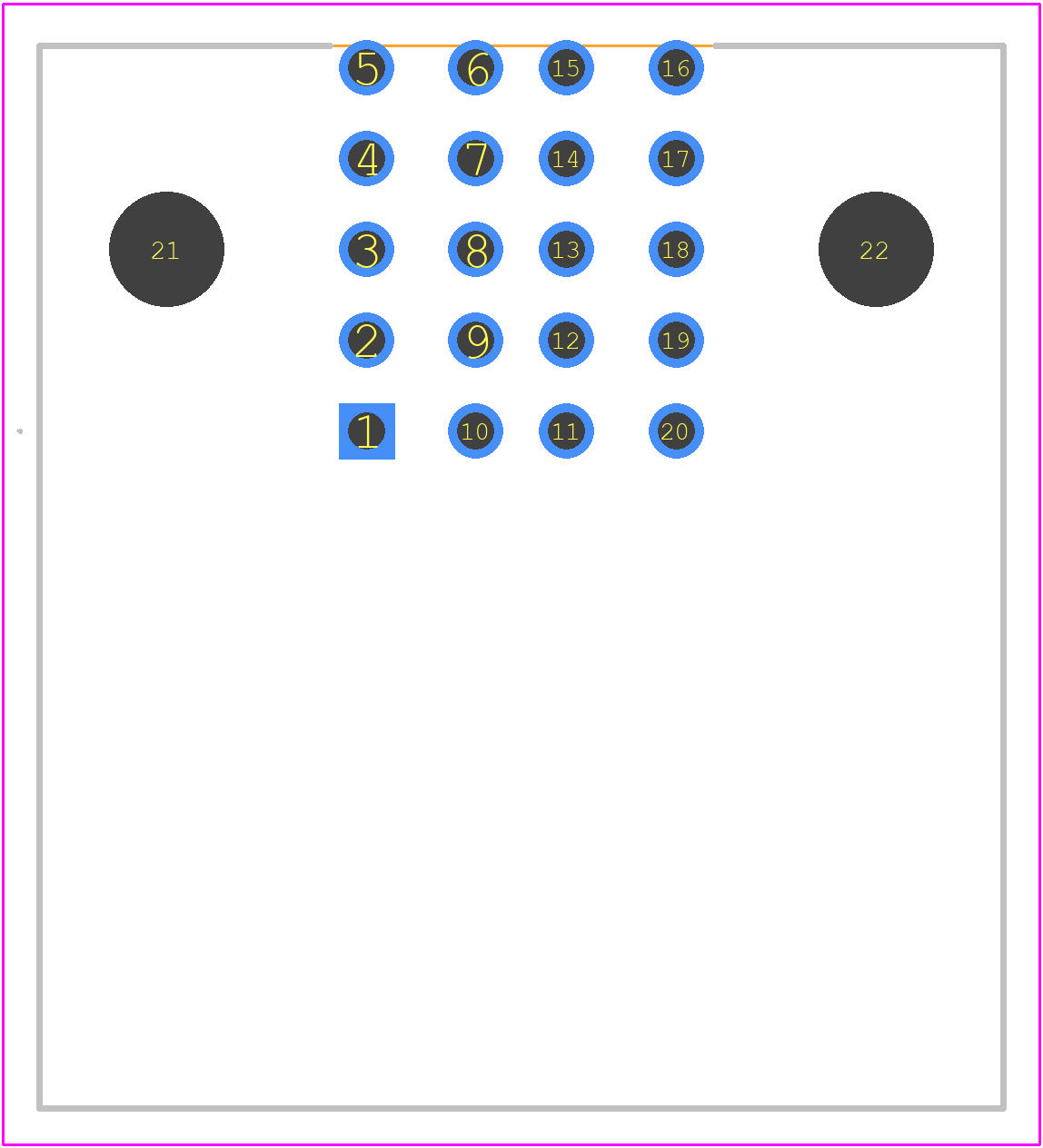 ET60T-D02-0-00-000-L-R1-S - SAMTEC PCB footprint - Other - Other - ET60T-D02-0-00-000-L-R1-S-1