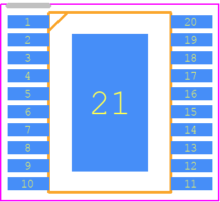 LT1795CFE#TRPBF - Analog Devices PCB footprint - Small Outline Packages - Small Outline Packages - TSSOP_4.4_EP_2026
